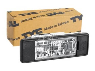 Svetlo Tablice za Peugeot 307 od 2001. do 2005. god.