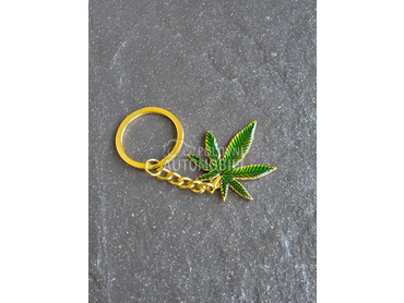 Privezak za kljuceve canabis 2  