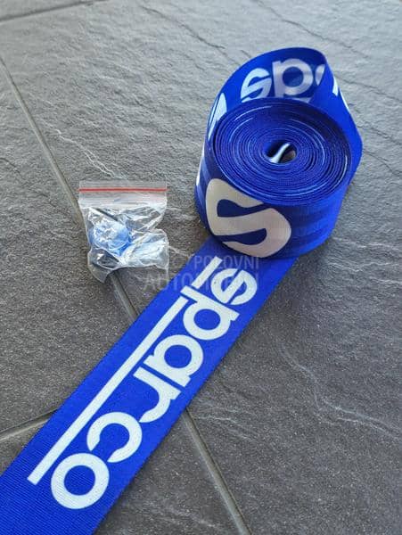 Sparco plave trake pojaseva