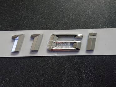 NOVO oznaka 116i za seriju 1 za BMW 116