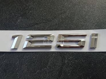 NOVO oznaka 125i za seriju 1 za BMW 125