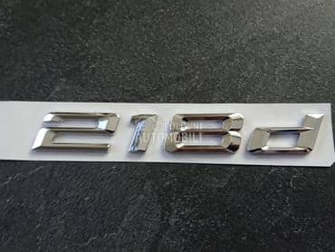 NOVO oznaka 218d za seriju 2 za BMW 218