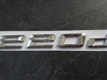 NOVO oznaka 220d za seriju 2 za BMW 220