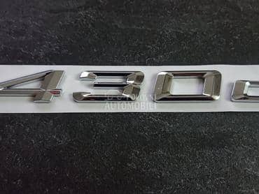 NOVO oznaka 430d za seriju 4 za BMW 430