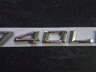 NOVO oznaka 740Li za seriju 7 za BMW 740