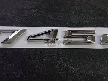 NOVO oznaka 745d za seriju 7 za BMW 745