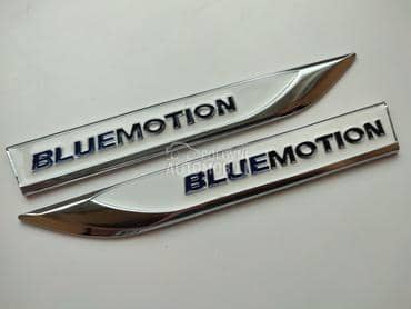 Natpis Bluemotion strelica za Volkswagen Passat B7, Golf 7, Passat B8