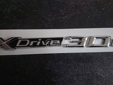 NOVO oznaka XDrive 30d za BMW X3, X5, X6 ...