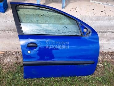 prednja desna vrata plava za Peugeot 206