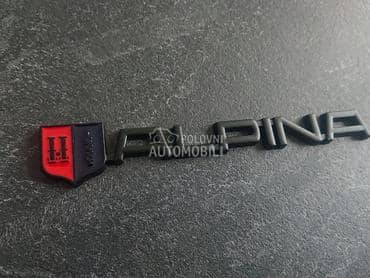 NOVO Aplina oznaka CRNA za Alpina B 3, B 5, B 6 ...