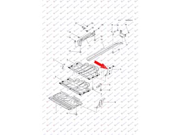 Šuspleh za Renault Ostalo od 2014. do 2019. god.