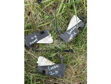 Brave unutrasnjenu spoljasne za Volkswagen Touran, Sharan od 2001. do 2009. god.