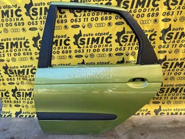 Vrata zadnja leva zelena MVC99 za Renault Scenic od 1999. do 2003. god.