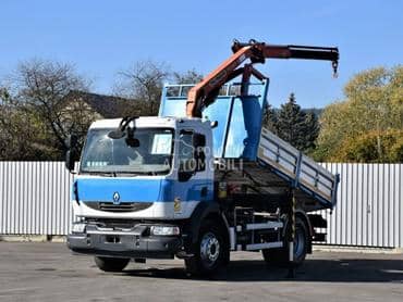 Renault MIDLUM 270 DXi/Kiper/Kran