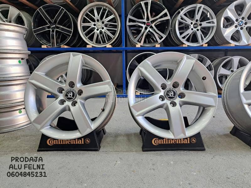 Aluminijumske felne SKODA 17" 5 x 112