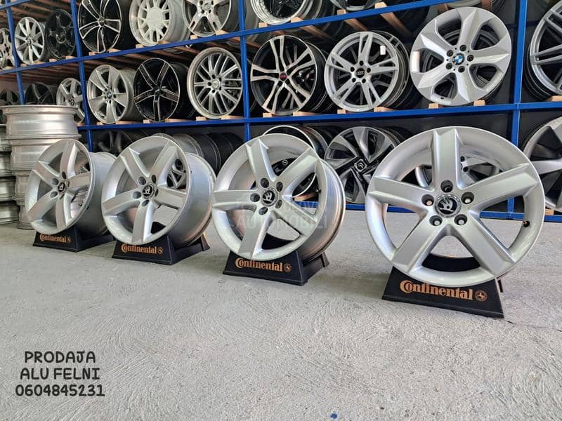 Aluminijumske felne SKODA 17" 5 x 112