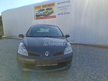 krov za Renault Clio od 2005. do 2014. god.