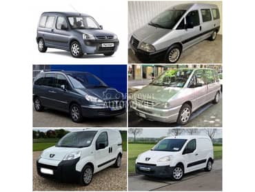 Amortizer,šolja,vakum,račva za Peugeot 806, 807, Bipper ...