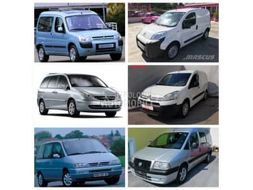 Šolja,vakum,amortizer,letva za Citroen Berlingo, C8, Evasion ...