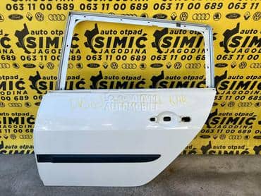 Vrata zadnja leva bela DV369 za Renault Megane od 2002. do 2008. god.