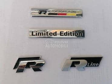 R  line oznake za Volkswagen 