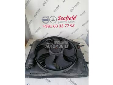 Hladnjak, ventilator za Mercedes Benz C 200, C 220, C 250 ... od 2008. do 2014. god.