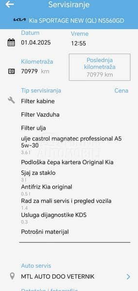 Kia Sportage Black edition o.pis