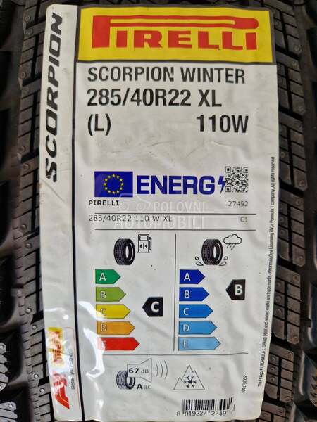 Pirelli 325/35 R22 Zimska