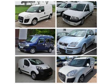 Limarija,stakla,brave,trapovi za Fiat Doblo, Scudo, Ulysse