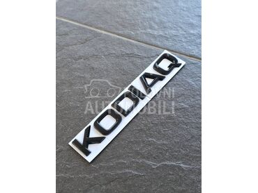 Crna oznaka gepeka NOVO za Škoda Kodiaq
