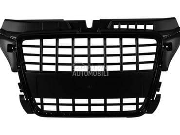 Crna gril maska S3 A3 za Audi A3 od 2009. do 2012. god.