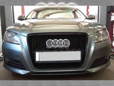 Crna lak maska gril tip RS3 RS za Audi A3 od 2009. do 2012. god.
