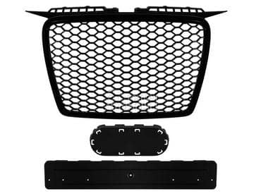 Crna gril maska tip RS3 RS za Audi A3 od 2005. do 2008. god.