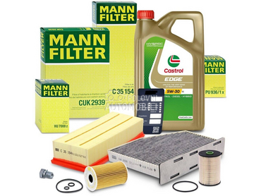 Mali Servis 2.0TDI 1.6TDI za Volkswagen Caddy od 2004. do 2015. god.