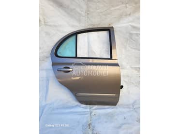 Zadnja desna vrata za Nissan Micra od 2005. do 2009. god.