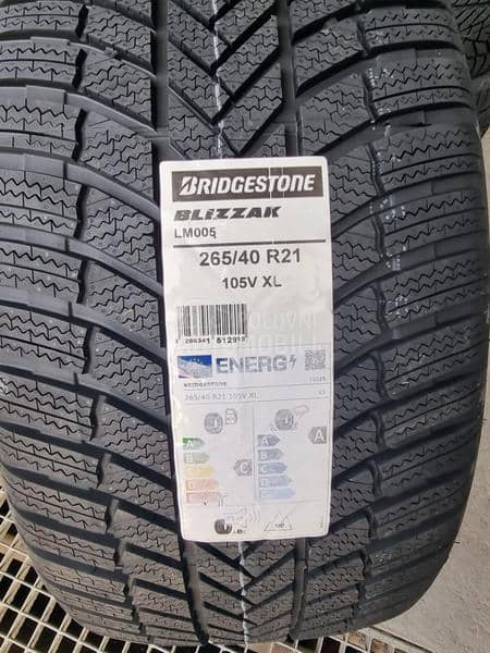 Bridgestone 295/35 R21 Zimska