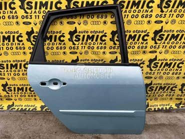 Vrata zadnja desna plava TERNK za Renault Scenic od 2003. do 2009. god.