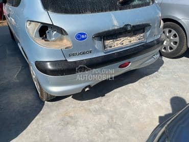 zadnji branik za Peugeot 206 od 1998. do 2009. god.