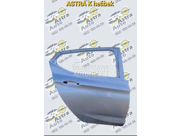 Vrata zadnja desna hečbek za Opel Astra K od 2015. do 2022. god.