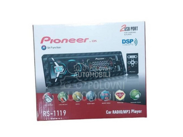 Pioneer RS-1119 radio usb bluetooth novo  