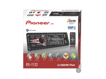 Pioneer RS-1122 radio usb bluetooth novo  