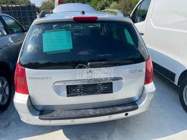 gepek vrata za Peugeot 307 od 2001. do 2008. god.