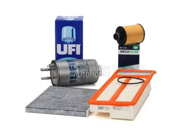 Mali Servis 1.3MJ 1.6JTDM za Alfa Romeo MiTo od 2008. do 2018. god.