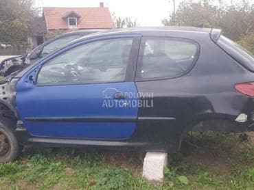 leva vrata za Peugeot 206 od 2000. do 2006. god.