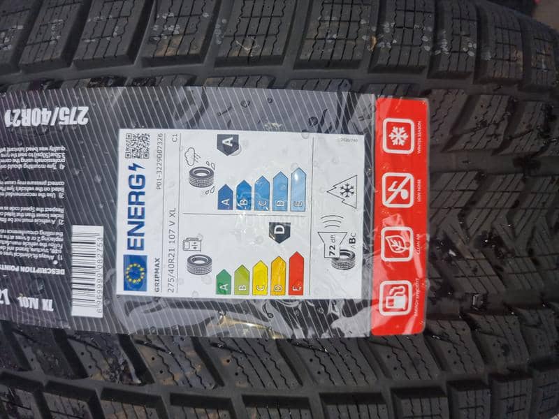 Gripmax 255/35 R20 Zimska