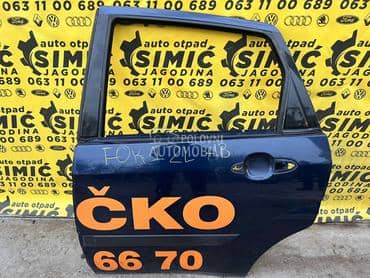 Vrata zadnja leva teget za Ford Focus od 1998. do 2004. god.
