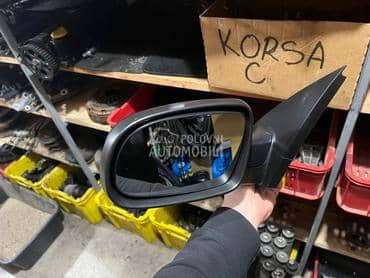 retrovizor staklo za Opel Corsa C od 1998. do 2006. god.