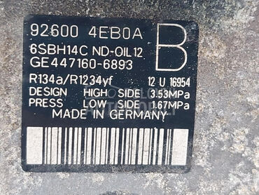 KOMPRESOR KLIME za Nissan Qashqai