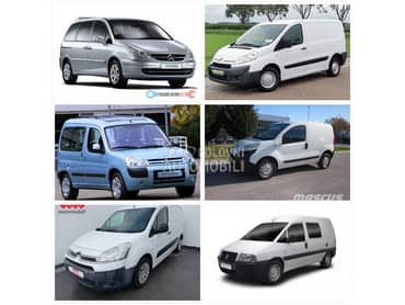 Vrata,stakla,brave,abs,km sat za Citroen Berlingo, C8, Evasion ...
