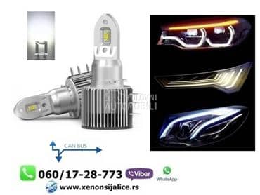 H15 led sijalice bele kan bus  